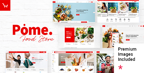 Pome 1.2 - Food Store & Grocery Marketplace WordPress Theme