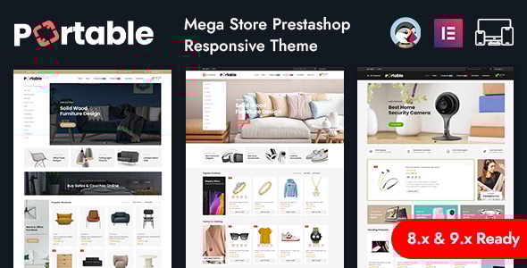 Portable 8.0 - Mega eCommerce Store Prestashop Responsive Theme