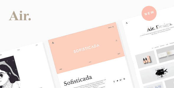 Portfolio 1.2.2 - WordPress Theme  Air