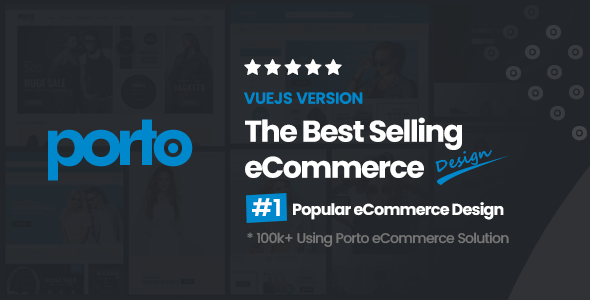 Porto 1.0.1 - VueJS eCommerce Template