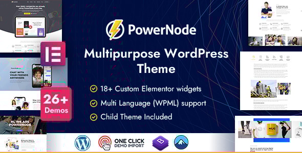 PowerNode 1.5.0 - Multipurpose WordPress Theme