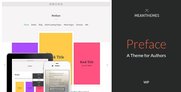 Preface A WordPress Theme for Authors
