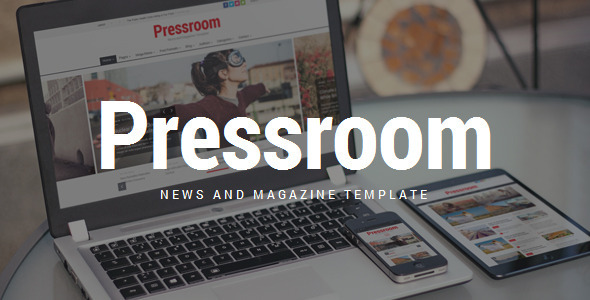 Pressroom 01.07.2021 - News Magazine Template