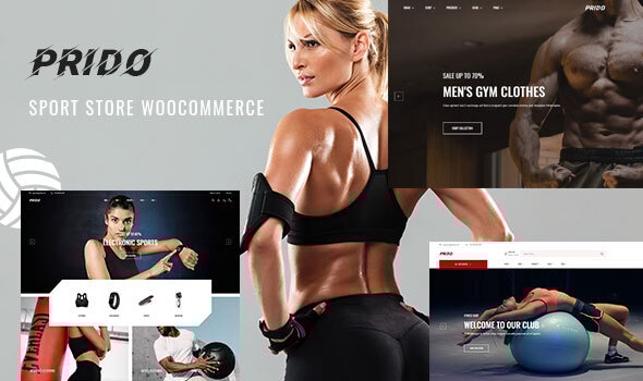Prido  Sport Store WooCommerce WordPress Theme