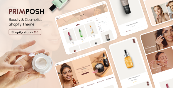 Primposh 1.3 - Beauty Cosmetic Shopify Theme