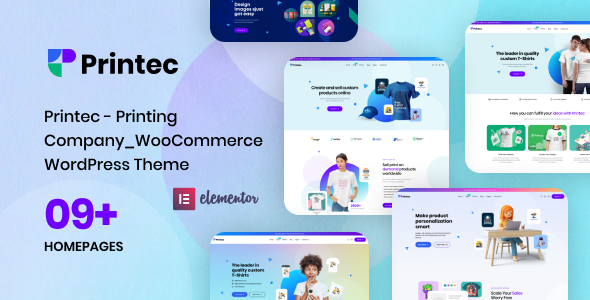 Printec 10.2.0 - Printing Company WooCommerce WordPress Theme