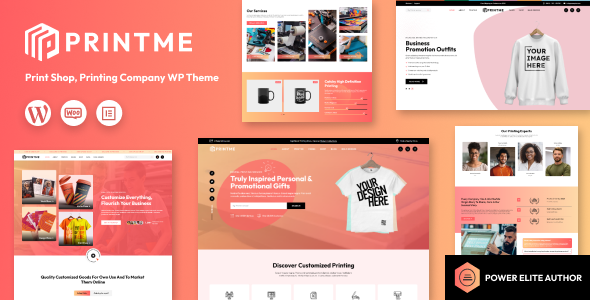 Printme 1.0 - Printing Company Press Services Theme
