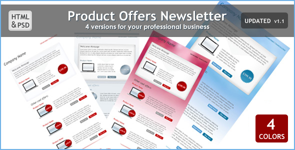 Product 1.1 - Offers Newsletter