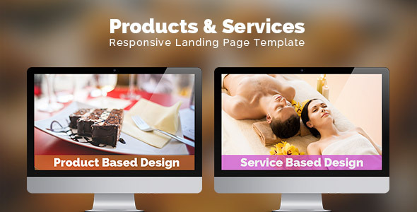 Products 1.0.0 - & Services Landing Page
