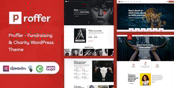 Proffer 1.0.6 - Fundraising & Charity WordPress Theme