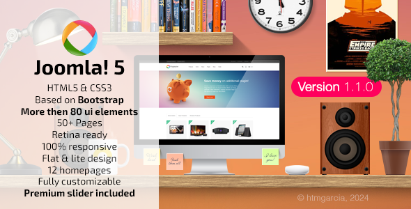 Progressive  Multipurpose Joomla 5 Template