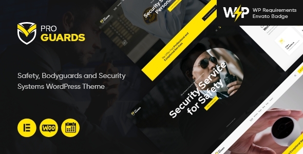 ProGuards 2.21 - Safety Bodyguard & Security WordPress Theme