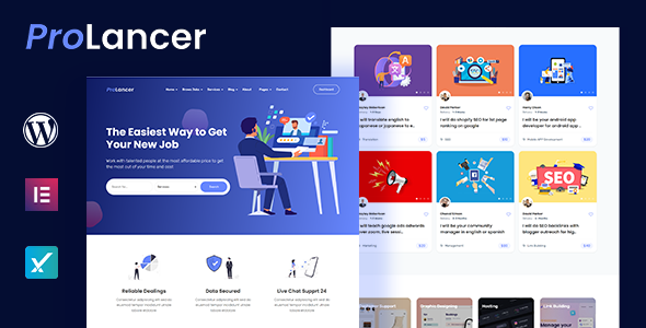 Prolancer 1.4.7 - Freelance Marketplace WordPress theme
