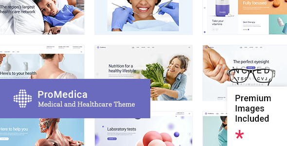 ProMedica 1.4 - Medical and Healthcare WordPress Theme