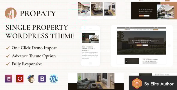 Propaty 2.2 - Single Property WordPress Theme  RTL Ready