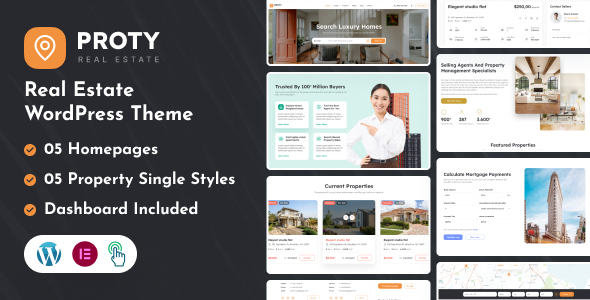 Proty 1.0.2 - Real Estate WordPress Theme