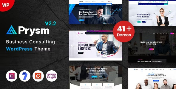 Prysm 2.2 - Consulting & Business WordPress Theme