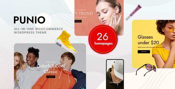 Punio  All-in-one WooCommerce WordPress Theme