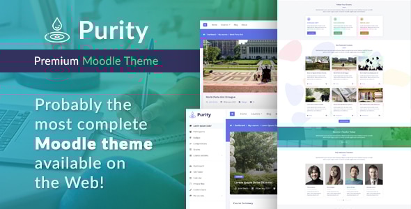 Purity 2.0 - Premium Moodle Theme