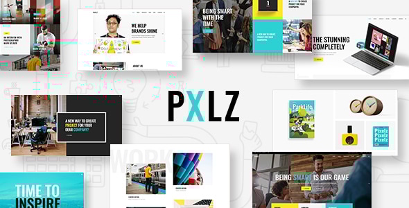 Pxlz 1.8.1 - Creative Design Agency WordPress Theme