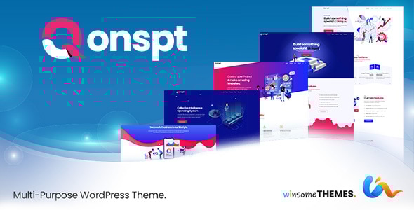 Qonspt 1.4.0 - Isometric MultiPurpose WordPress Theme