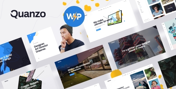 Quanzo 1.0.10 - Portfolio WordPress Theme