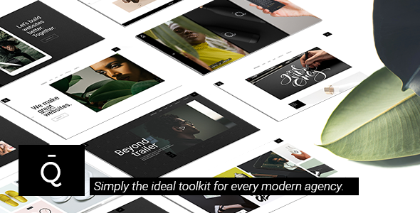 Quart 1.5 - Modern Design Agency WordPress Theme