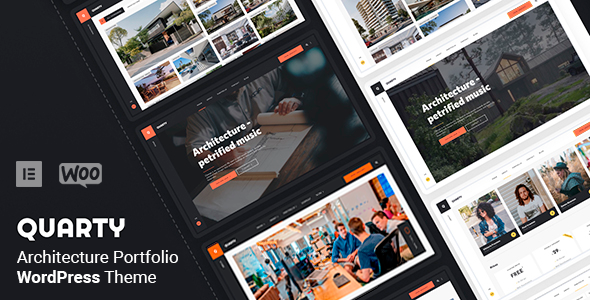 Quarty 3.2 - Architecture Interior Design WordPress Theme