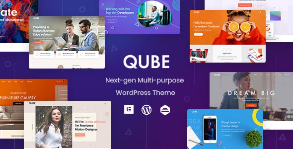 Qube 1.1.6 - Responsive Multi-Purpose Theme