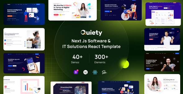Quiety 4.3.0 - Nextjs Software & IT Solutions Template