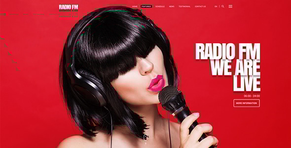 Radio 5.0 - FM HTML Bootstrap Template