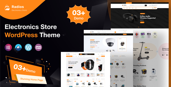 Radios 1.0.3 - Electronics Store WooCommerce Theme