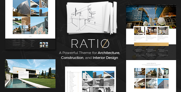 Ratio 3.0 A Powerful Interior Design and Architecture WordPress Theme