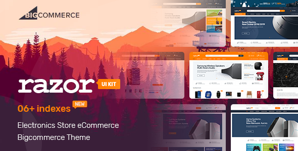 Razor 6.16.2 - Electronics Store Bigcommerce Theme