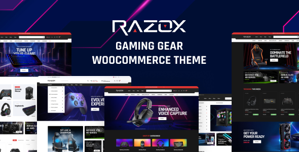 Razox 9.3.1 - Gaming Gear WooCommerce Theme
