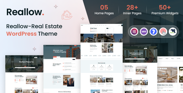 Real 6.9 - Estate WordPress Theme  RTL  Reallow