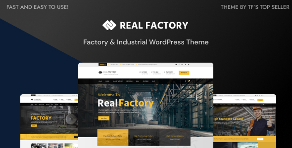 Real Factory 6.8 Construction WordPress