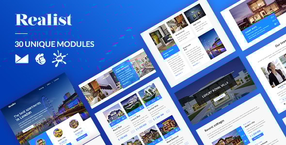 Realist Email-Template  Online Builder