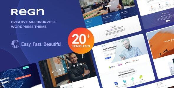 Regn  Multi-Purpose WordPress Theme
