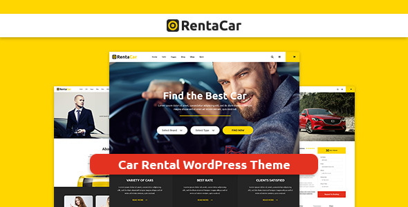 Rentacar - Car Rental  Listing WordPress Theme