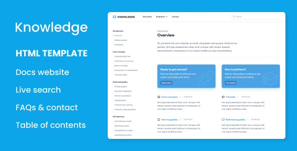 Responsive 1.3.0 - Knowledge Base & FAQ HTML Template