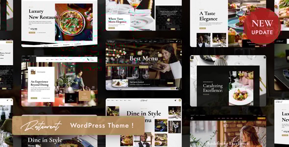 Restaurant 5.0 - Food WordPress
