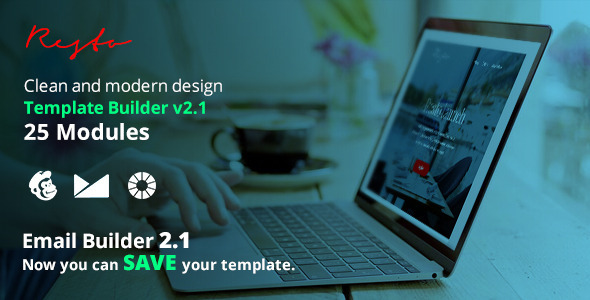 Resto Email Template  Emailbuilder 2.1