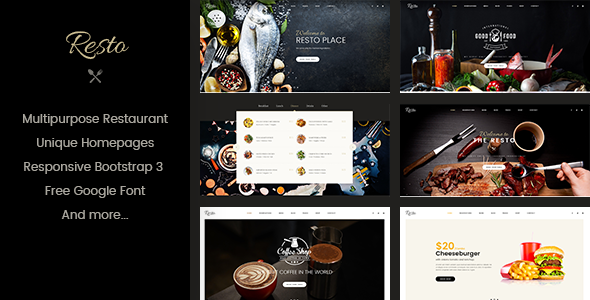 Resto 2.6.1 - Multipurpose Restaurant & Cafe WordPress Theme