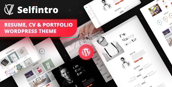 Resume 1.1.1 - CV & Portfolio WordPress Theme
