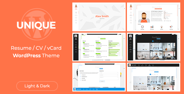 Resume 2.8.0 - CV vCard