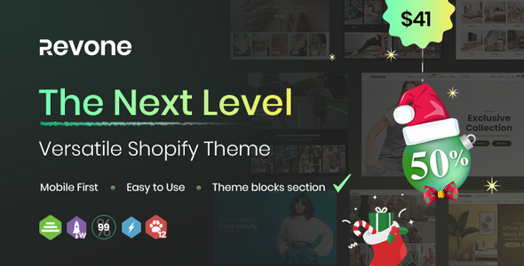 Revone - Next Level Versatile Shopify Theme