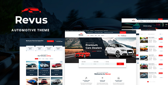 Revus 2.0 - Automotive & Car Rental WordPress Theme