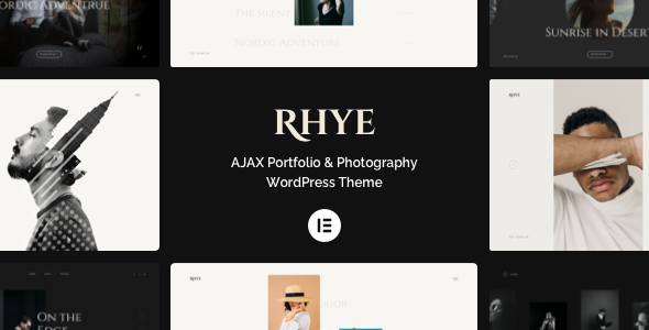 Rhye 3 - AJAX Portfolio WordPress Theme