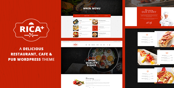 Rica 2.3 - Restaurant & Pub WP Theme